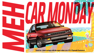Meh Car Monday: The Plymouth Sundance And Dodge Shadow, The Tedium Twins
